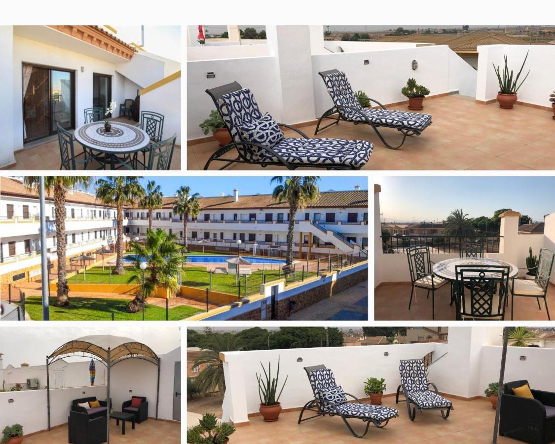 L' Azotea Del Sol Appartement Typique La Puebla Exterior photo